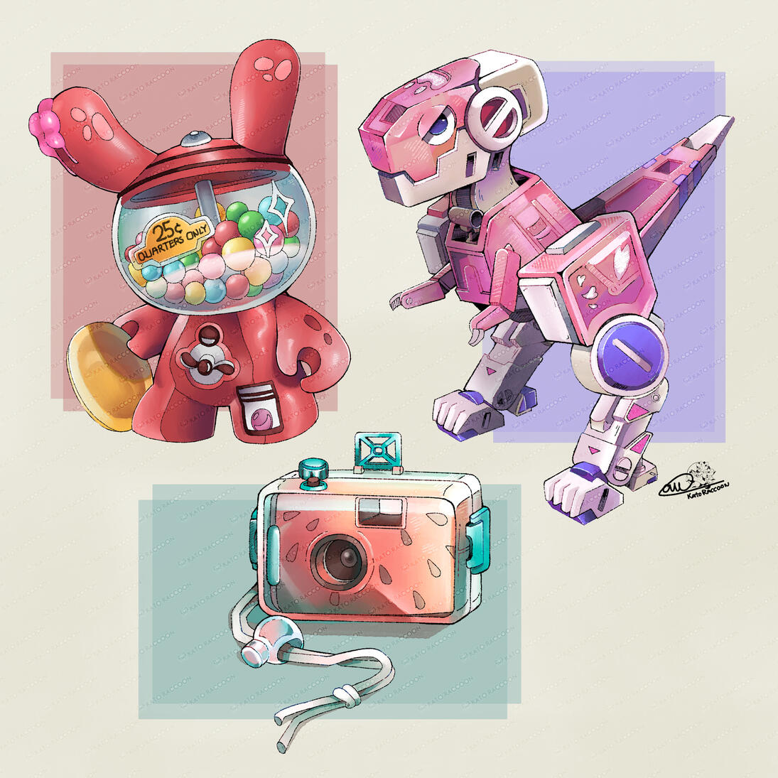 Doodles of toys and figures 2