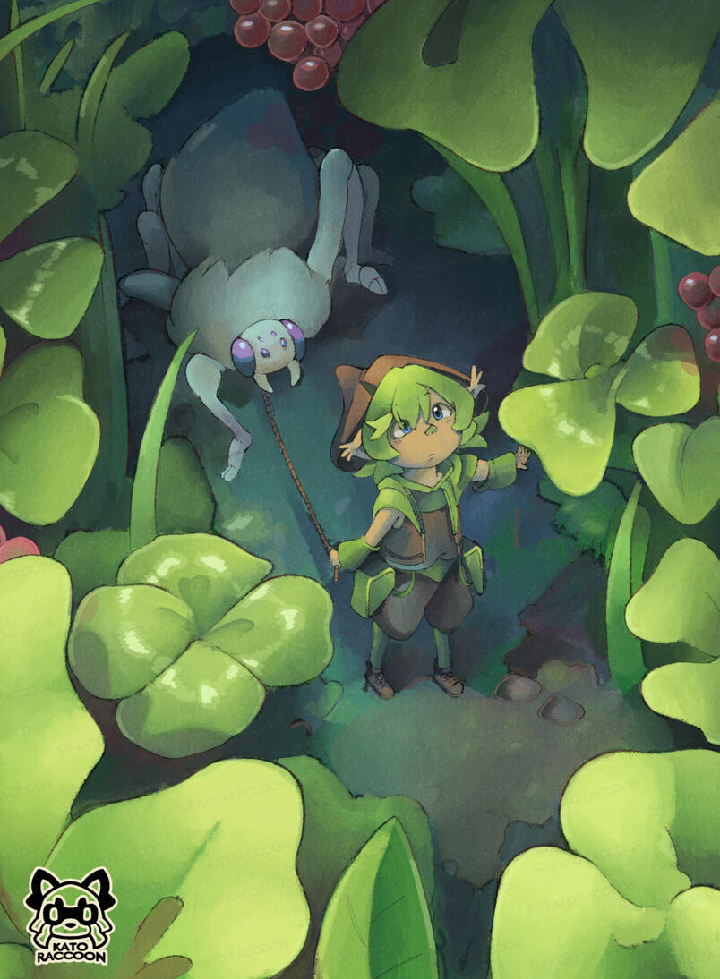 Mint and Patra Walk - OC Illustration