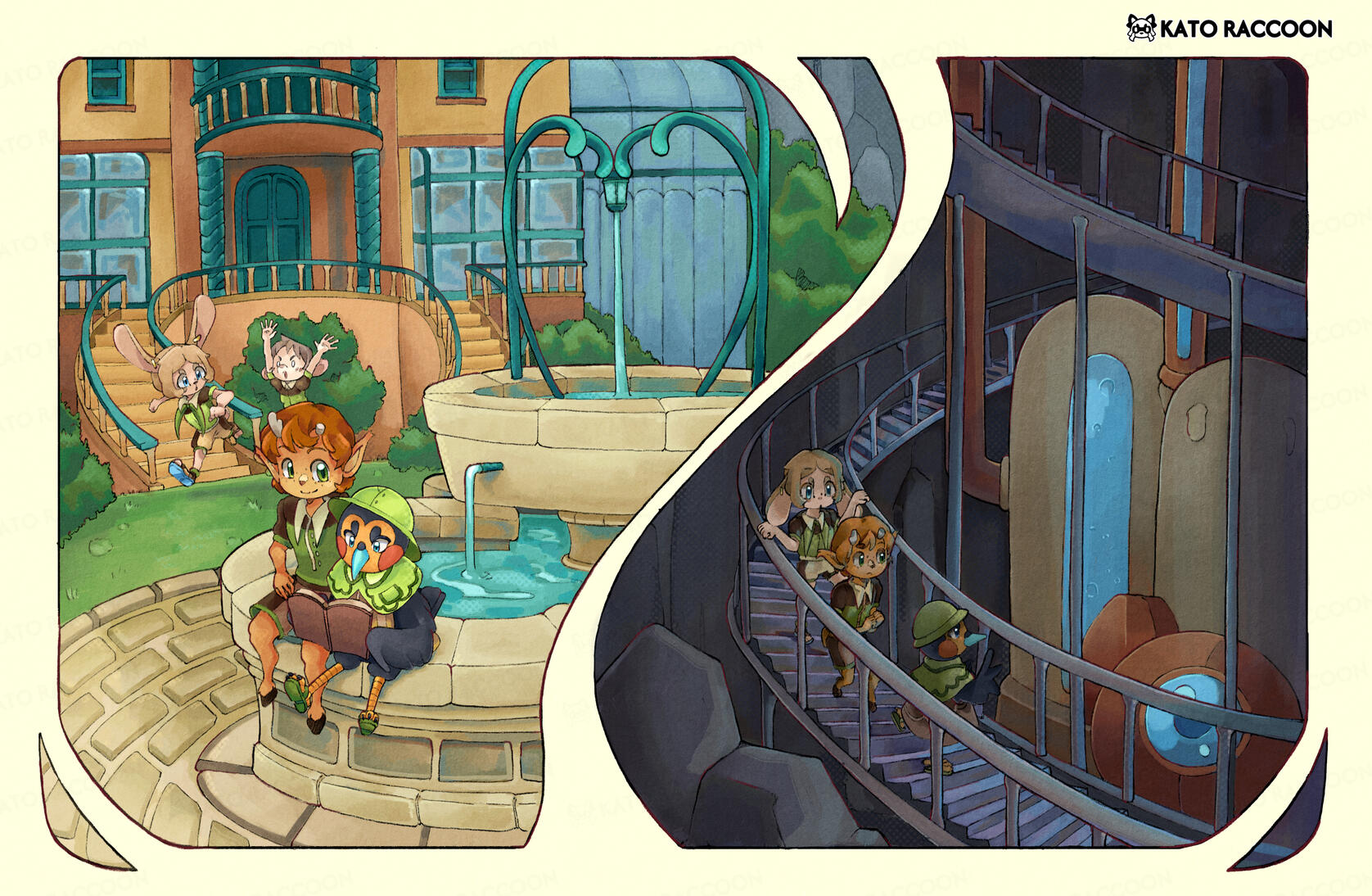 Aries Orphanage - OC Illustration