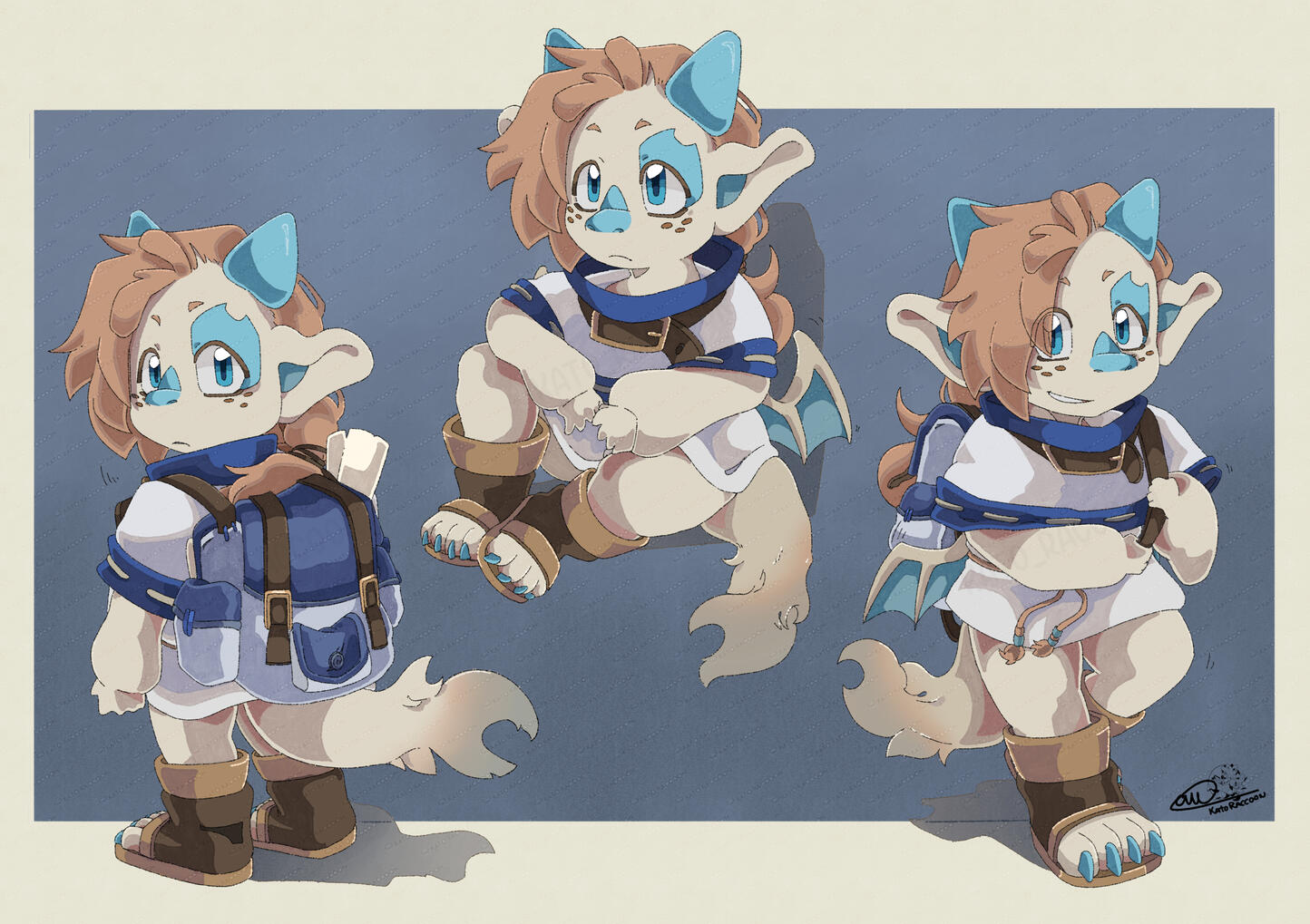 Kiko, Honoa Lulu - Character Design