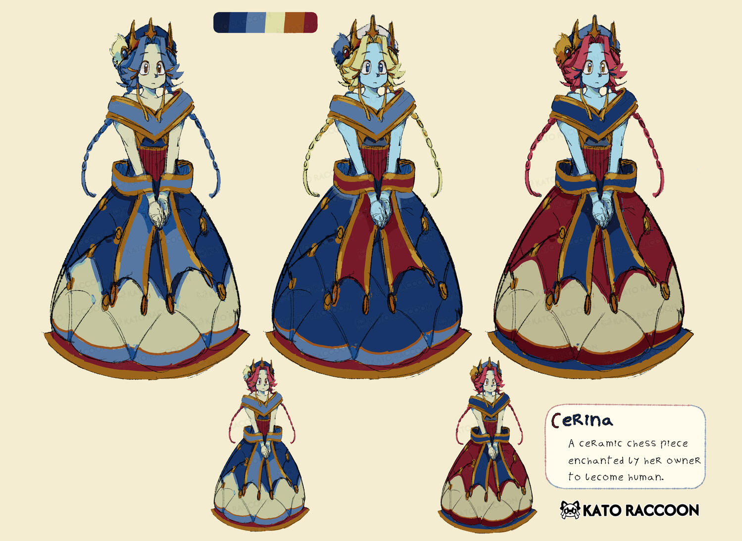 Cerina (Mirror) - Character Design