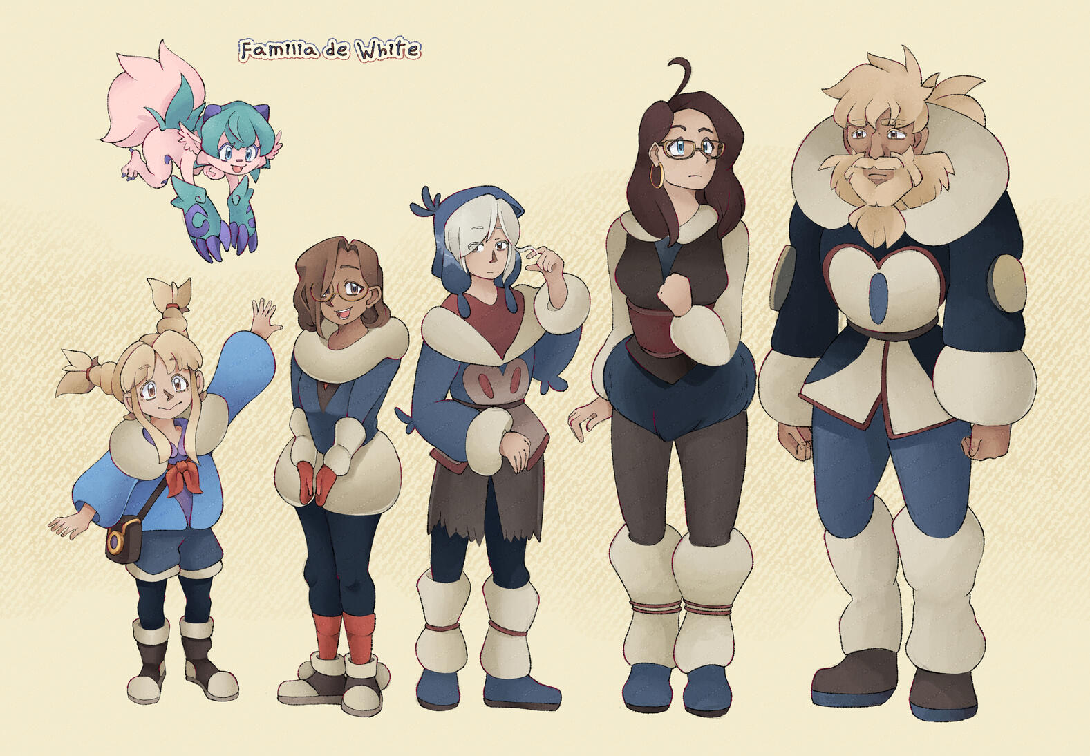 Makani Island - Character Design