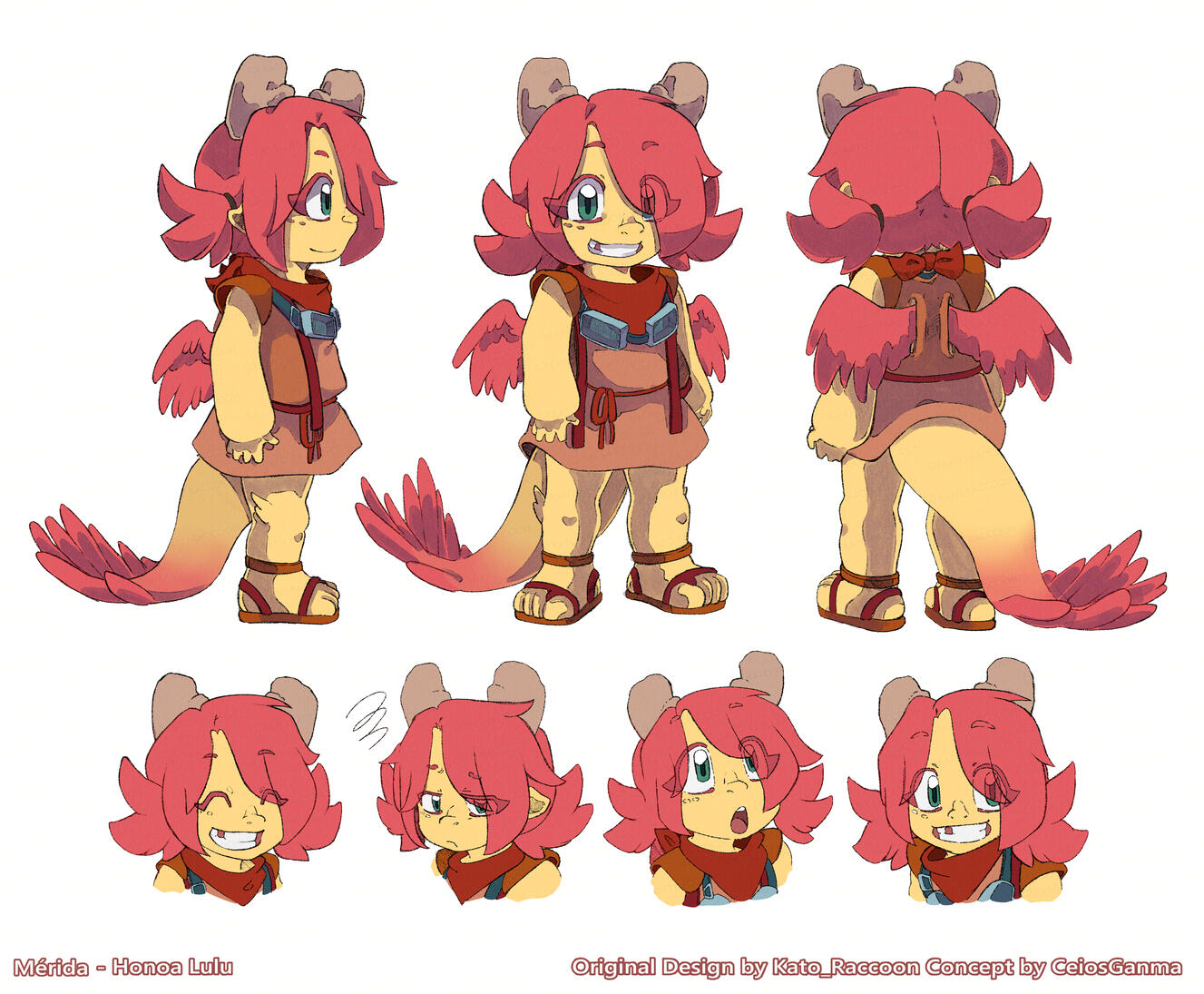 Mérida - Honoa Lulu Character Sheet